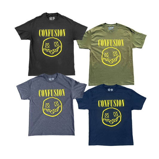 CONFUSION SMILEY T-SHIRT